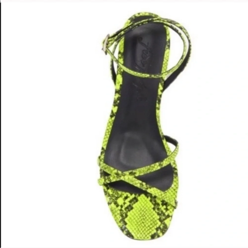 Free People Strappy Kitten Heel Sandals